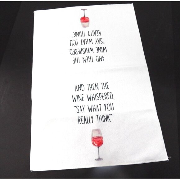 Funny Farmhouse Kitchen Hand Towel New - Picture 3 of 3